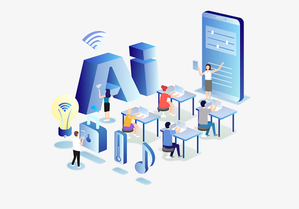 5DAI人工智能矢量插畫 驅(qū)動人工智能雙創(chuàng)服務(wù)平臺的藝術(shù)與科技融合